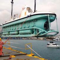 Antalya: Touristen fahren U-Boot