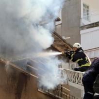 Antalya: Haus brennt dreimal