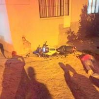 Manavgat: Moped kracht gegen Hauswand