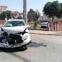 Manavgat: Auto fährt über Spielplatz
